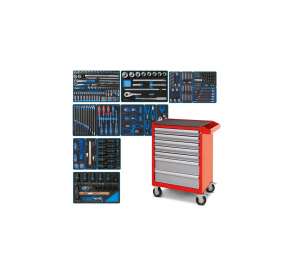 купить Набор инструментов KING TONY 'ACTION' в красной тележке, 327 предметов 934-327AMR