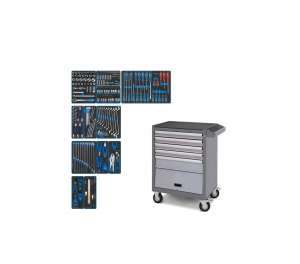 купить Набор инструментов KING TONY 'EFFORT' в серой тележке 'Мастак', 235 предметов 934-235AMG