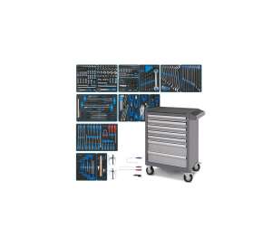 купить Набор инструментов KING TONY 'BOARD' в серой тележке, 325 предметов 934-325AMG