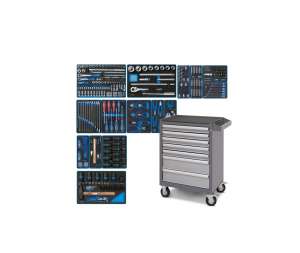 купить Набор инструментов KING TONY 'ACTION' в серой тележке, 327 предметов 934-327AMG