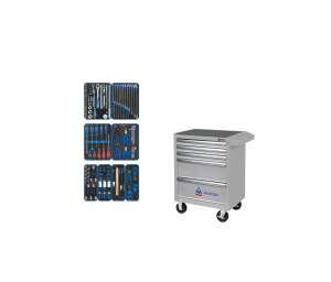 купить Набор инструментов в серой тележке KING TONY GLORY 152 предмета 934-152AMG