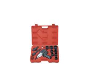 купить Пневматический ударный гайковерт с комплектом головок (14 предметов) KING TONY 64111MP02