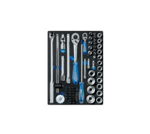 купить Ложемент KING TONY для набора торцевых головок 1/4'&1/2' с принадлежностями 9-7560MRV01 859756032B01