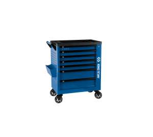 купить Тележка инструментальная KING TONY 7 выдвижных ящиков, PROFESSIONAL, синяя 87G38-7B-B