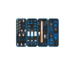 купить Набор инструментов KING TONY 152 предмета, GLORY, в синей тележке 9SQ31-152MRV