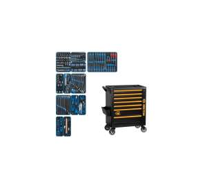 купить Набор инструментов KING TONY 235 предметов, EFFORT, в черной тележке 9G38-235MRV40