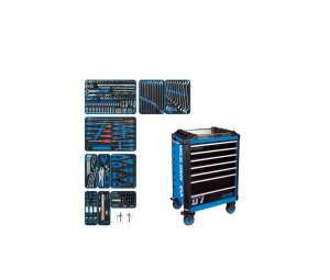 купить Набор инструментов KING TONY 251 предмет, DRIVE, в синей тележке 9SQ31-251MRV