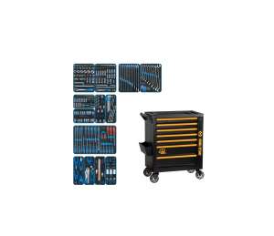 купить Набор инструментов KING TONY 286 предметов, CLAIM, в черной тележке 9G38-286MRV40