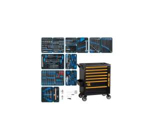 купить Набор инструментов KING TONY 325 предметов, BOARD, в черной тележке 9G38-325MRV40