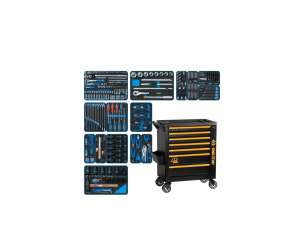 купить Набор инструментов KING TONY 327 предметов, ACTION, в черной тележке 9G38-327MRV40