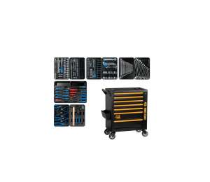 купить Набор инструментов KING TONY BASTION 204 предмета, в черной тележке 9G38-100MR40