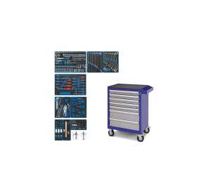 купить Набор инструментов KING TONY 'DRIVE' в синей тележке, 251 предмет 934-251AMB