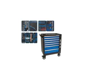 купить Набор инструментов KING TONY "GLORY" в чёрной тележке, 152 предмета 9G35-152MRV