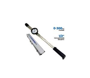 купить Динамометрический ключ со шкалой индикации AE&T 0-300Nm 1/2" TA-B2300-12