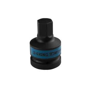 купить Бита ударная торцевая KING TONY 1", HEX, 24 мм, L = 80 мм 801524M