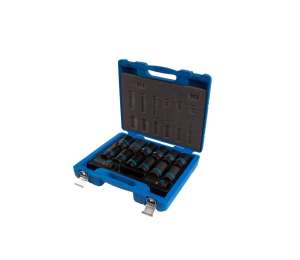 купить Набор ударных глубоких торцевых головок 3/4"DR, шестигранные, 19-41 мм, 14 предметов KING TONY 6414MP