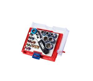 купить Набор вставок бит 1/4, TORX, HEX, PZ, PH, SLOT, 20 предметов МАСТАК 058-10020C