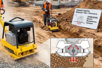 Виброплиты и их роль в уплотнении грунта принципы работы и особенности применения