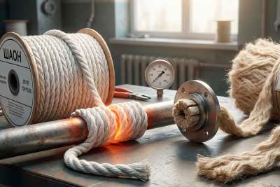 Асбестовые шнуры ШАОН и ШАП их отличительные черты и свойства