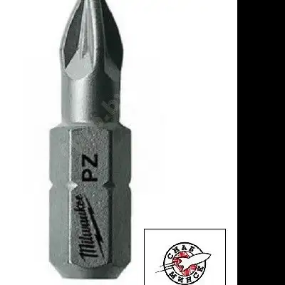 Бита крестообразная PZ1 25 мм Milwaukee наличный и безналичный расчет