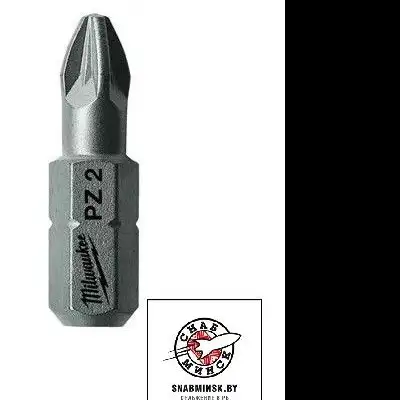 Бита крестообразная Extra Hart PZ2 25 мм Milwaukee наличный и безналичный расчет