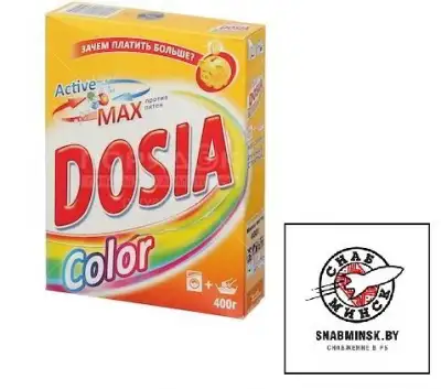 Стиральный порошок Dosia Color, 400 г наличный и безналичный расчет