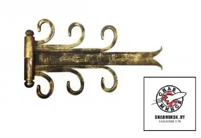 Петля - стрела кованая 400 мм левая наличный и безналичный расчет