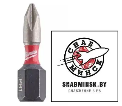 Бита SHOCKWAVE PH2 150мм (1шт), MILWAUKEE наличный и безналичный расчет