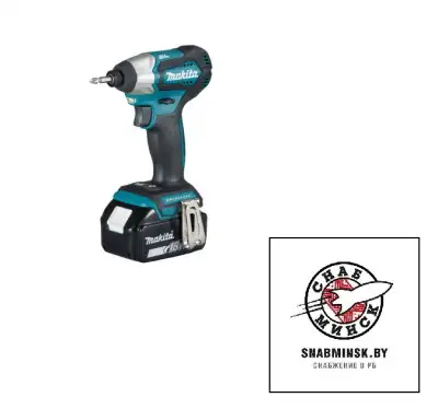 Винтовёрт ударный  DTD155RFE BL motor аккумуляторный 135 Нм,2х3.0 Ач, MAKITA наличный и безналичный расчет
