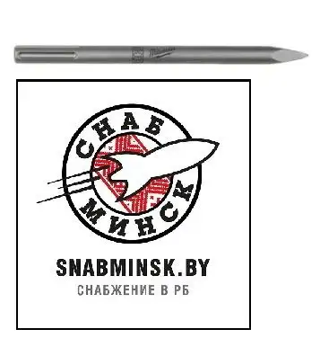 Долото острое SDS-Max 400 мм, MILWAUKEE наличный и безналичный расчет