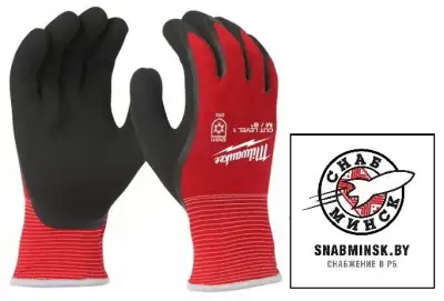 Зимние перчатки с защитой от порезов, уровень 3, размер XL/10 12 пар, MILWAUKEE наличный и безналичный расчет