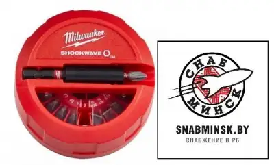 Набор бит Shockwave (32шт), MILWAUKEE наличный и безналичный расчет