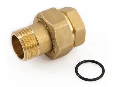Американка прямая вн.-нар. 3/4' с уплотнительным кольцом General Fittings наличный и безналичный расчет