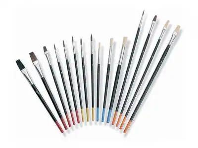 Набор кистей универсальный 15шт COLOR EXPERT (кисть корректирующая художественная) наличный и безналичный расчет