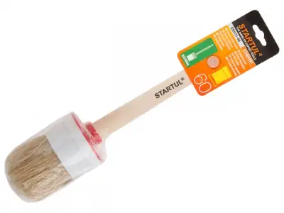 Кисть круглая №14-50мм STARTUL STANDART (малярная для ЛКМ на масляной основе, густых лаков, олифы, эмалей) наличный и безналичный расчет