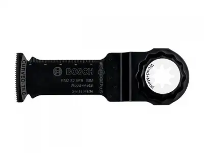 Полотно пильное погружное BOSCH BIM PAIZ 32 APB Wood and Metal (для нового поколения GOP c системой StarlockPlus) наличный и безналичный расчет