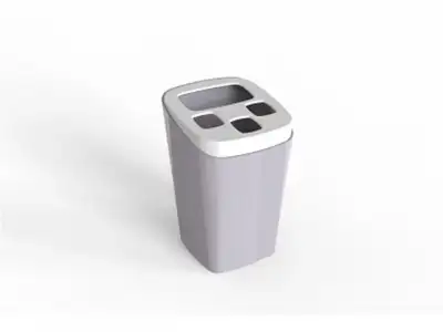 Подставка для зубных щеток Breeze (Бриз), сиреневый туман, BEROSSI (Изделие из пластмассы. Размер 79,5 х 79,5 х 121,8 мм) наличный и безналичный расчет