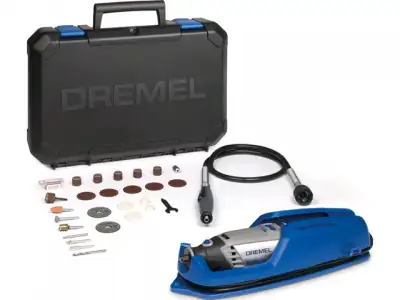 Гравер электрический DREMEL 3000-1/25 в кейсе + набор насадок (130 Вт, 10000 - 33000 об/мин, цанга 3.2 мм) наличный и безналичный расчет