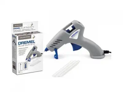 Пистолет клеевой DREMEL 910 в кор. + 3 клеевых стержня (20 Вт, 7 мм, 5 г/мин) наличный и безналичный расчет