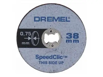 Круг отрезной 38 мм по металлу DREMEL SPEED CLIC SC409 (5 шт) наличный и безналичный расчет