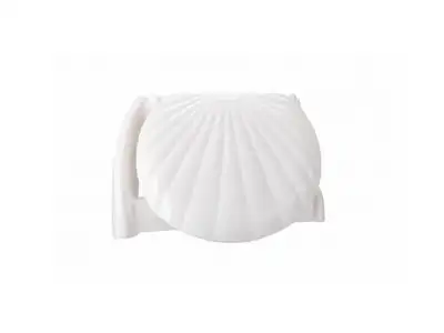 Держатель для туалетной бумаги Laguna, снежно-белый, BEROSSI (Изделие из пластмассы) наличный и безналичный расчет