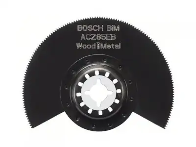 Полотно пильное сегментированное BOSCH BIM ACZ 85 EB Wood and Metal (для нового поколения GOP/PMF c системой Starlock) наличный и безналичный расчет