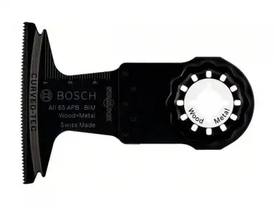 Полотно пильное погружное BOSCH BIM AII 65 APB Wood and Metal (для нового поколения GOP/PMF c системой Starlock) наличный и безналичный расчет