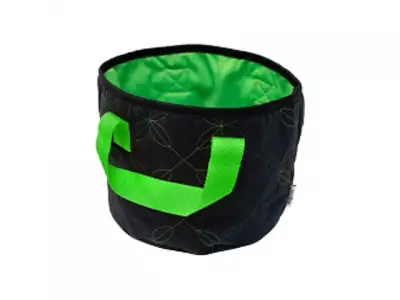 Сумка для хранения Assol, S, черный/салатовый, BEROSSI (Размер: 20х20х17 см. Состав ткани: 35% хлопок, 65% полиэстер) наличный и безналичный расчет