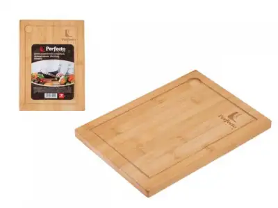 Доска разделочная из бамбука, прямоугольная, 28х20 см, BAMBOO, PERFECTO LINEA наличный и безналичный расчет