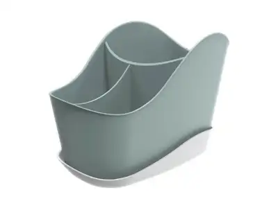 Сушилка для столовых приборов Krita, серая мистерия, BEROSSI (Изделие из пластмассы. Размер 203х126х137 мм) наличный и безналичный расчет