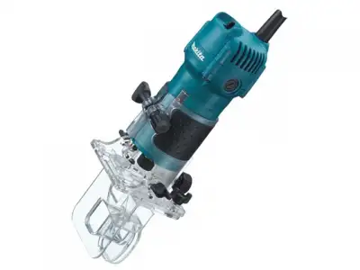 Фрезер кромочный MAKITA 3710 в кор. (530 Вт, цанга 6 мм, 30000 об/мин) наличный и безналичный расчет