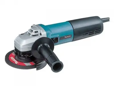Одноручная углошлифмашина MAKITA 9565 CVR в кор. (1400 Вт, диск 125х22 мм, плавный пуск, регул. об.) наличный и безналичный расчет