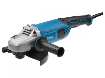 Двуручная углошлифмашина BULL WS 2301 в кор. (2400 Вт, диск 230х22 мм, вибро, плавный пуск, 4м кабель) наличный и безналичный расчет