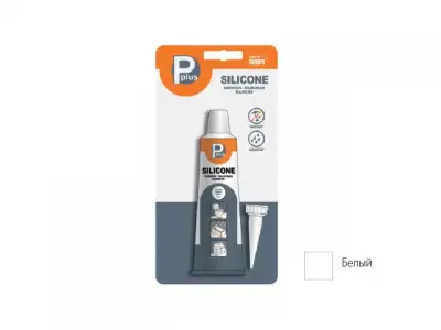 Герметик силиконовый санитарный P PLUS 